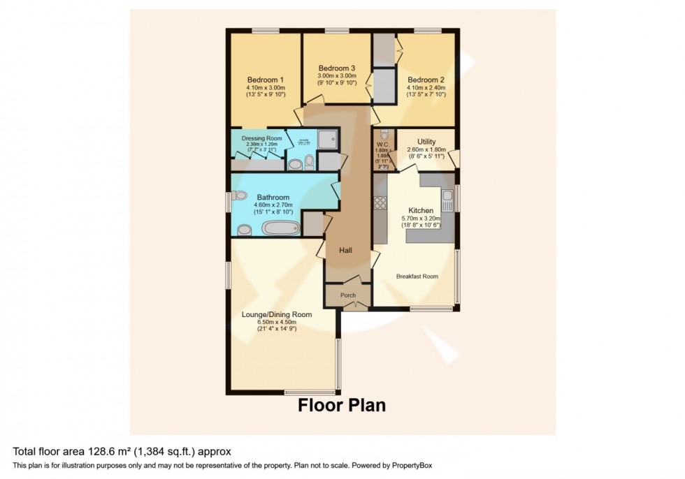 Floorplan for 6 Beith Road, Barrmill, Beith