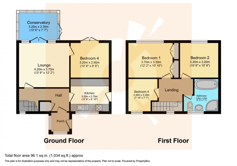 Floorplan for 5 Troubridge Avenue, Kilbarchan, Johnstone