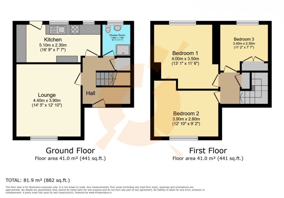 Floorplan for 15 Dalry Road, Ardrossan