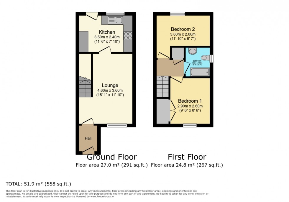 Floorplan for 5 Macdonald Court, Beith