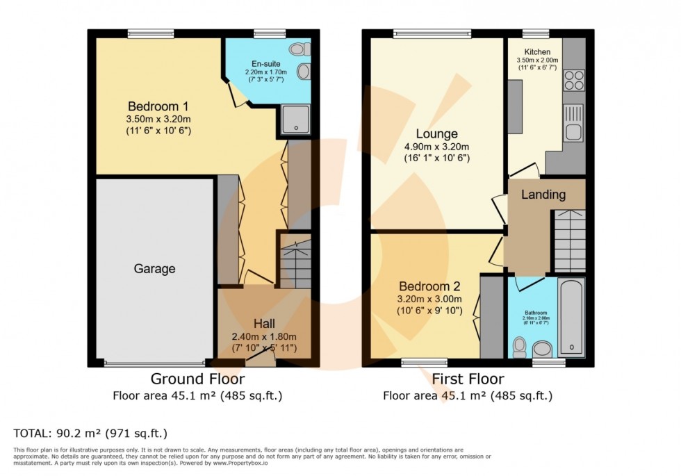 Floorplan for 17 Glenlyon Grove, Stanecastle, Irvine