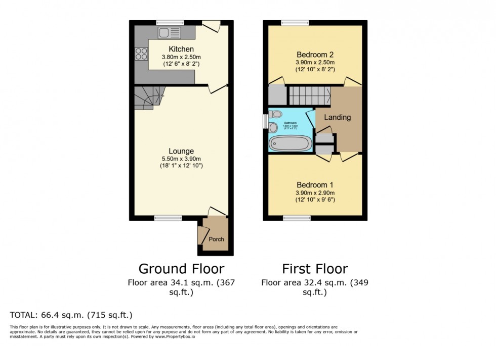 Floorplan for 17 Jamieson Way, Beith