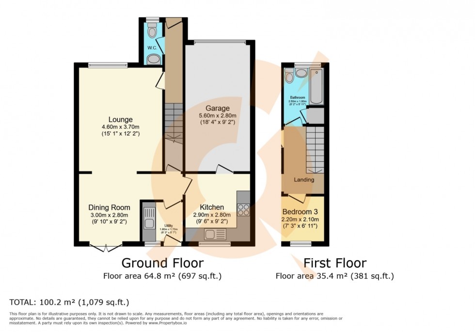 Floorplan for 191 Turnhill Drive, Erskine