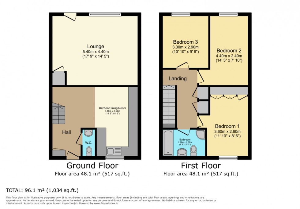 Floorplan for 11 Hopeman, Erskine