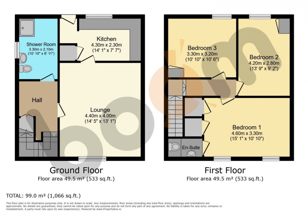 Floorplan for 5 Barrington Avenue, Beith