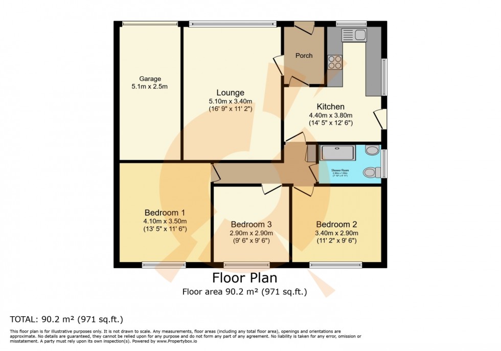 Floorplan for 33 Balfour Avenue, Beith