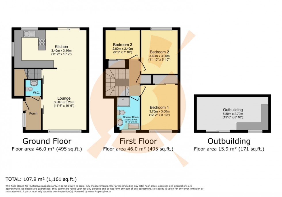 Floorplan for 48 Lochy Place, Erskine