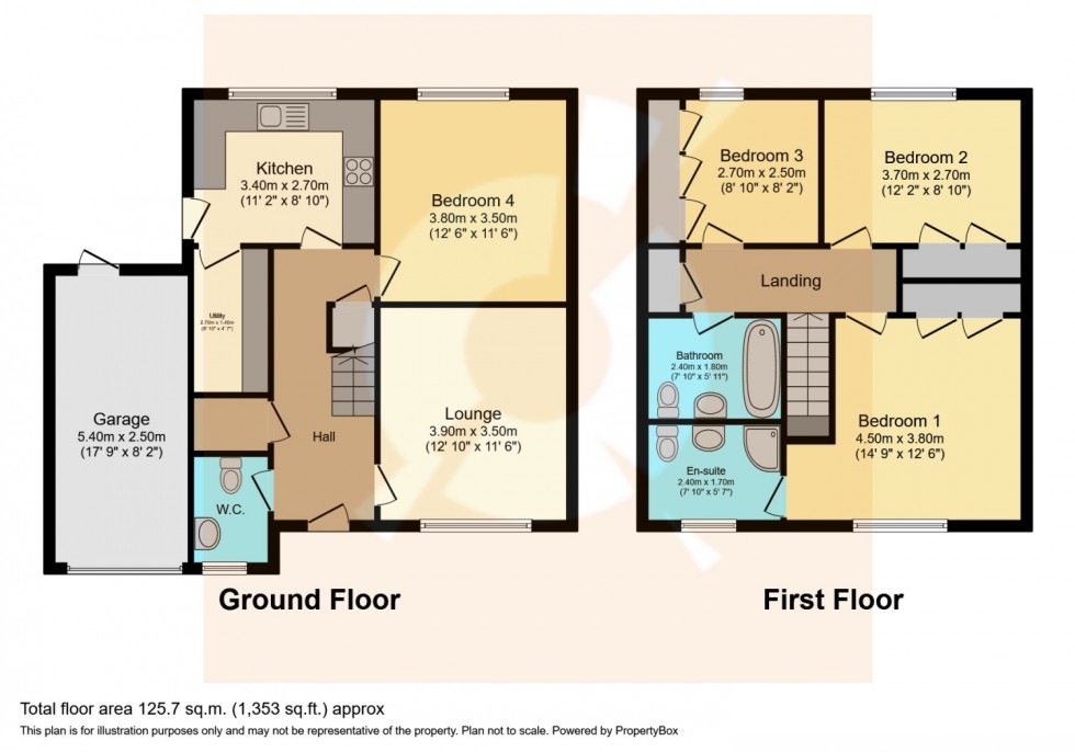 Floorplan for 6 East Kirkland, Dalry