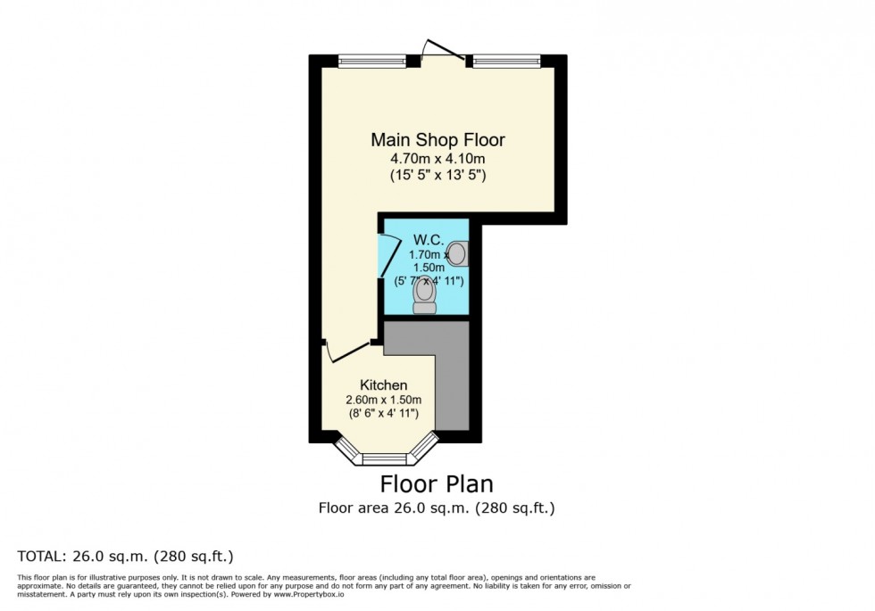 Floorplan for 53 Main Street, Kilbirnie