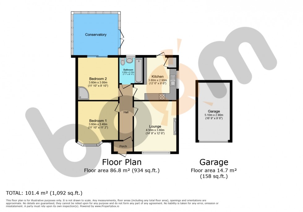 Floorplan for 27 Stonefield Avenue, Paisley