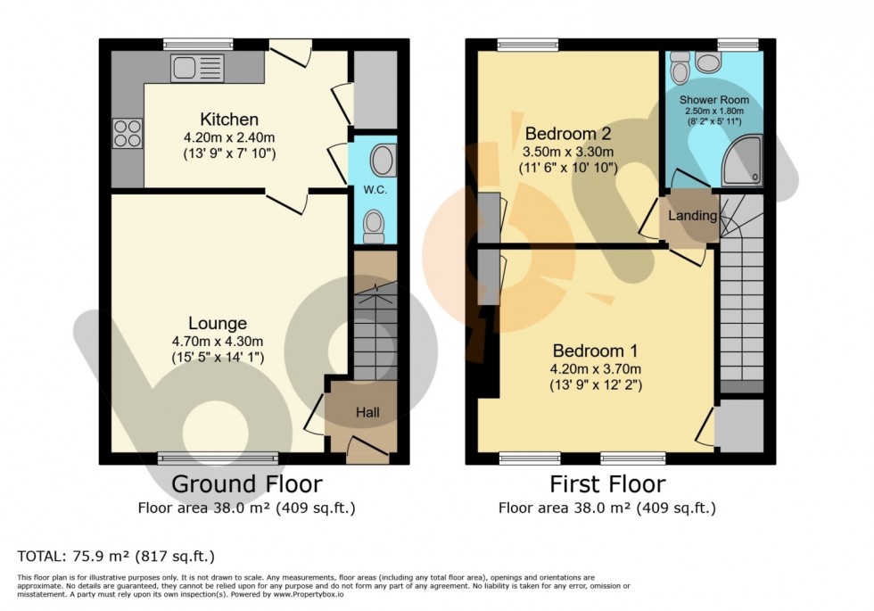 Floorplan for 14 Blackstoun Avenue, Linwood