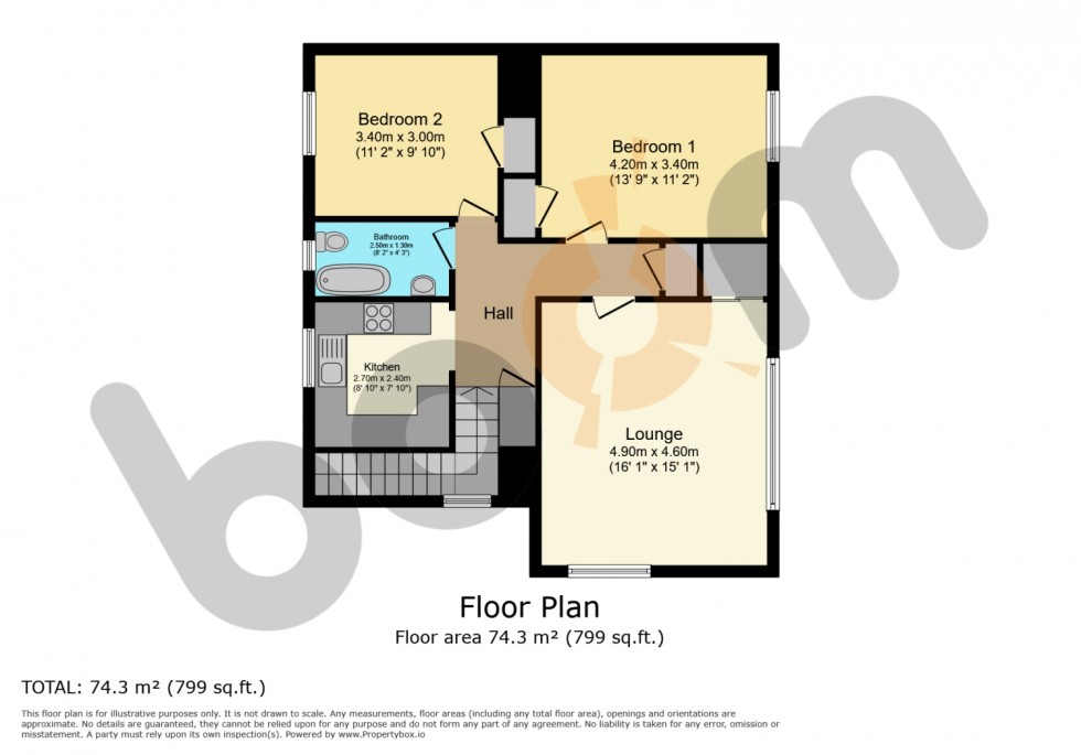 Floorplan for 60 Kelvin Street, Largs