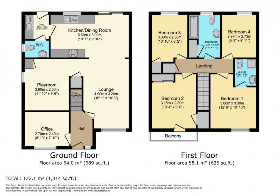 Floorplan for 16 Silverbirch Wynd, Port Glasgow