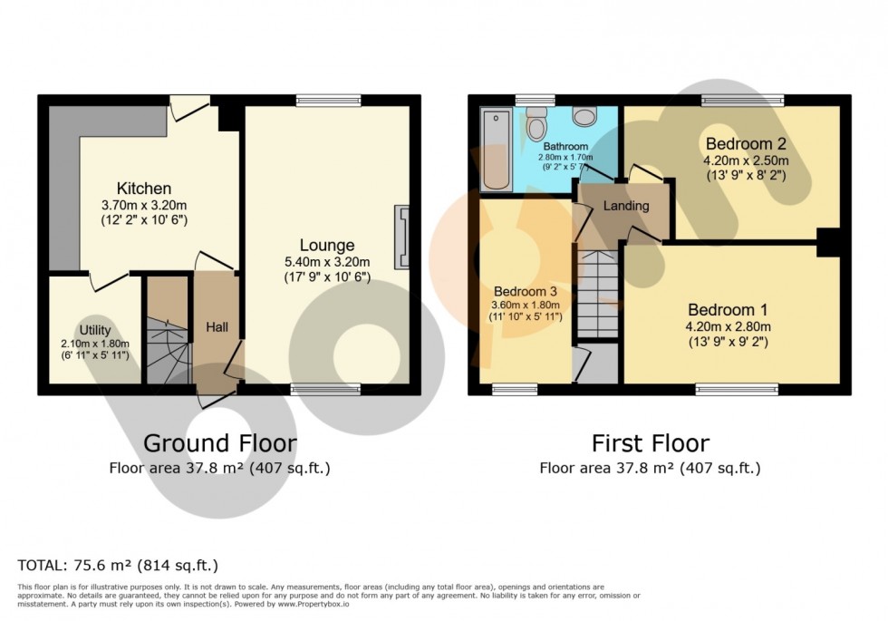 Floorplan for 24 Ladysmith Road, Kilbirnie