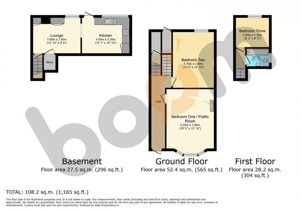 Floorplan for 9 Mauchline Road, Auchinleck