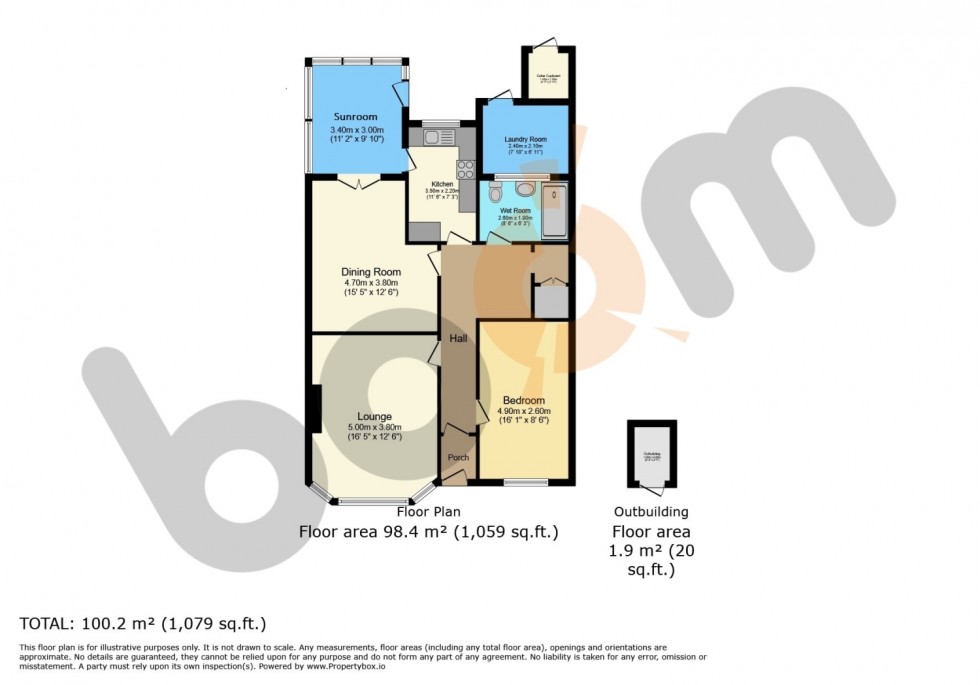 Floorplan for 7 Grahamston Avenue, Glengarnock