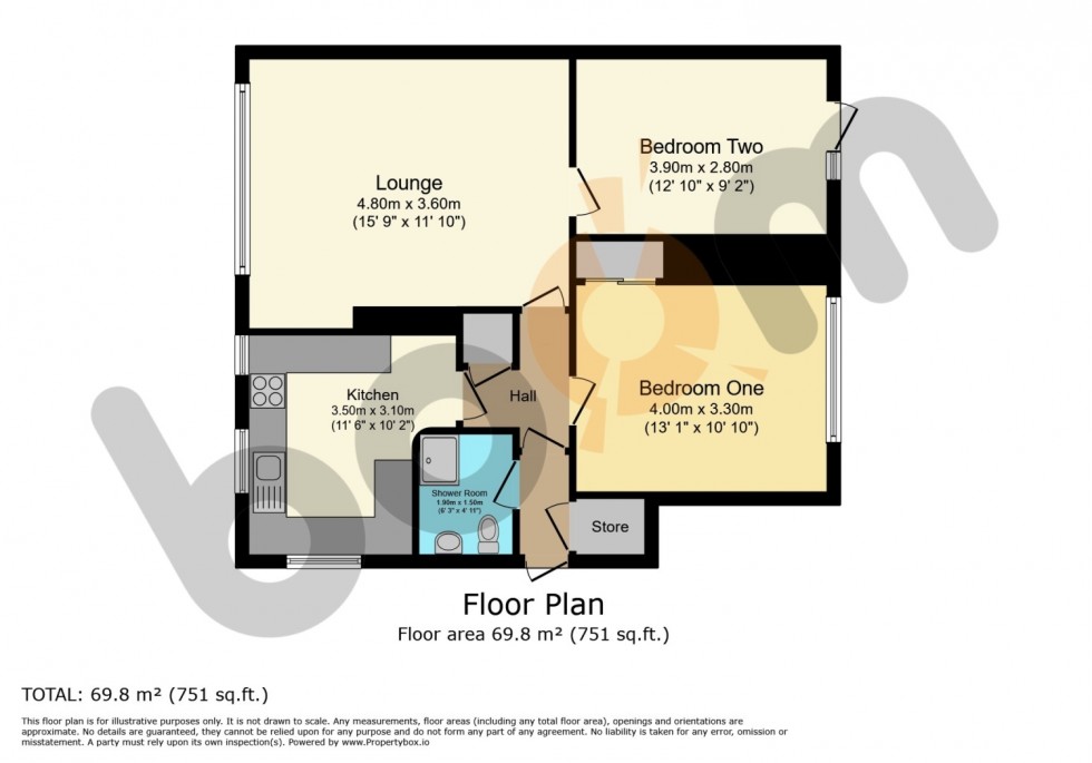 Floorplan for 5 Beith Road, Howwood