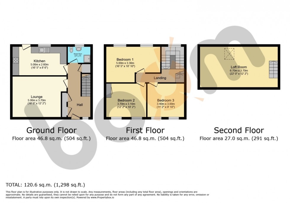 Floorplan for 7 Beech Avenue, Paisley