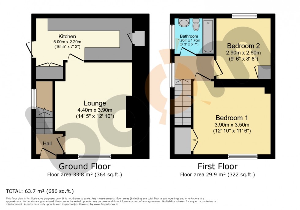 Floorplan for 7 Marchdyke Crescent, Kilmarnock