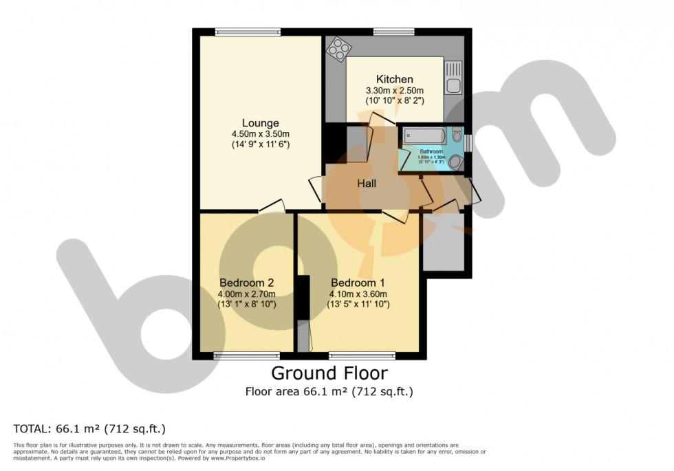 Floorplan for 5 Merksworth Avenue, Dalry