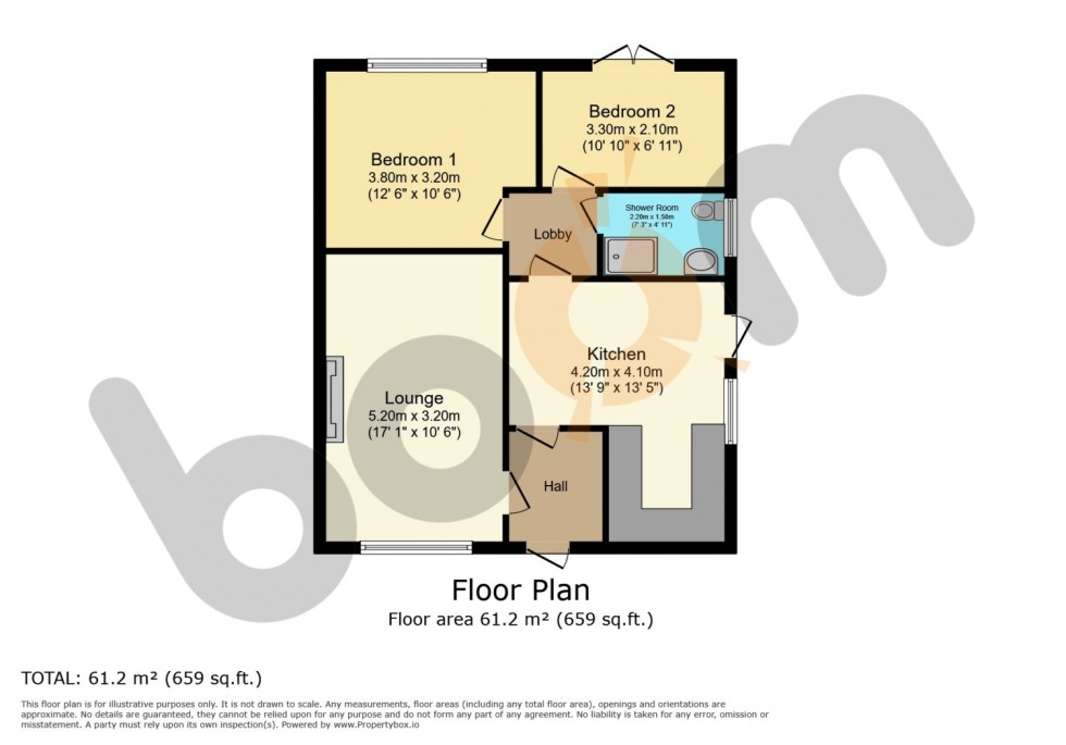 Floorplan for 27 Lomond Crescent, Beith