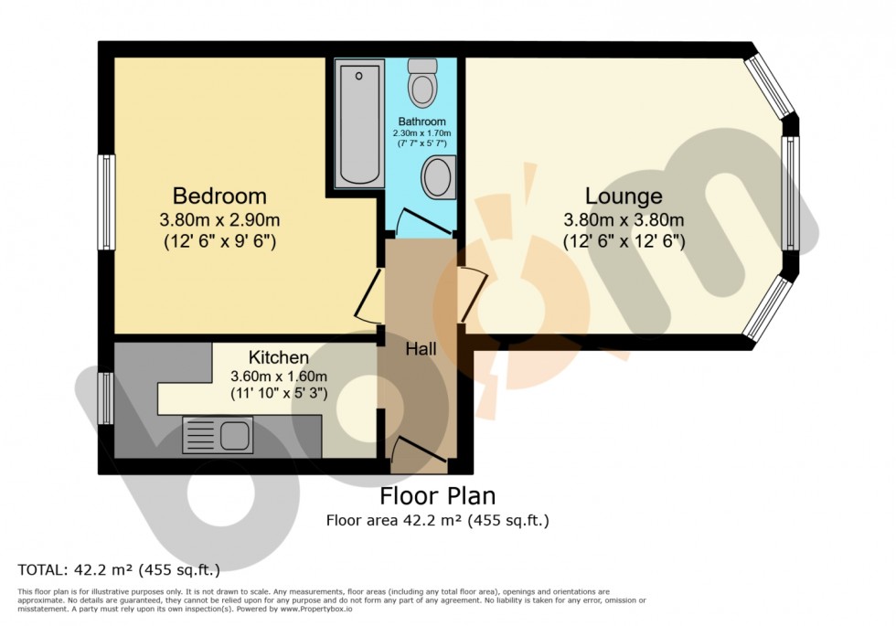 Floorplan for 39 Holmhead, Kilbirnie