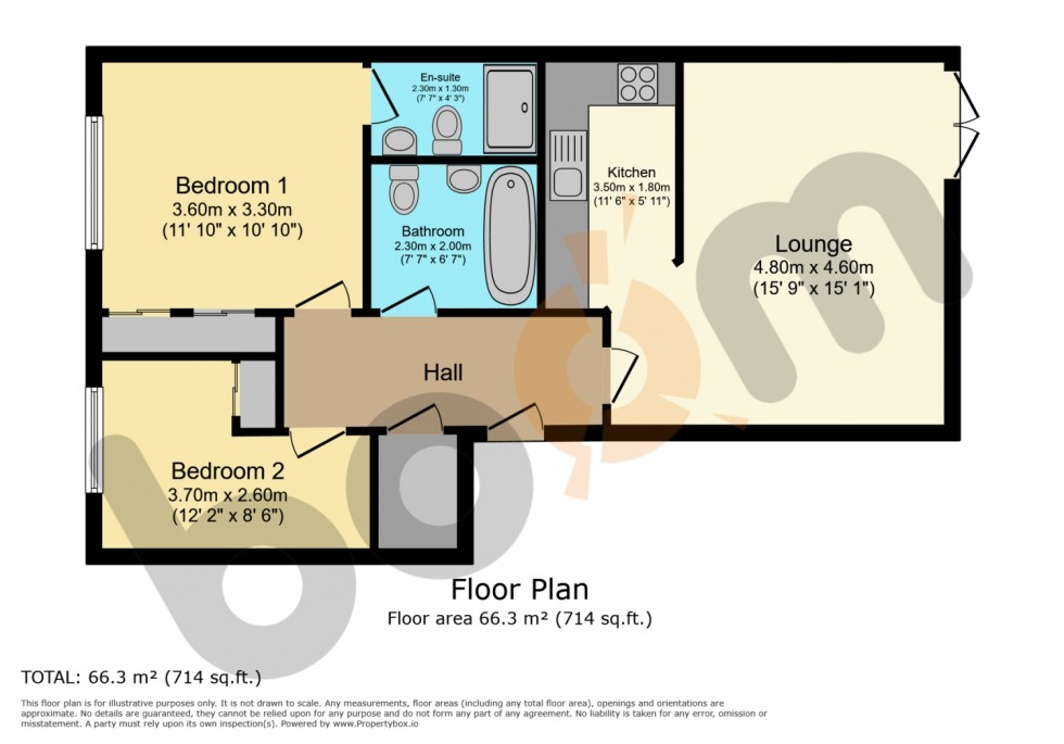 Floorplan for 828 Maryhill Road, Glasgow